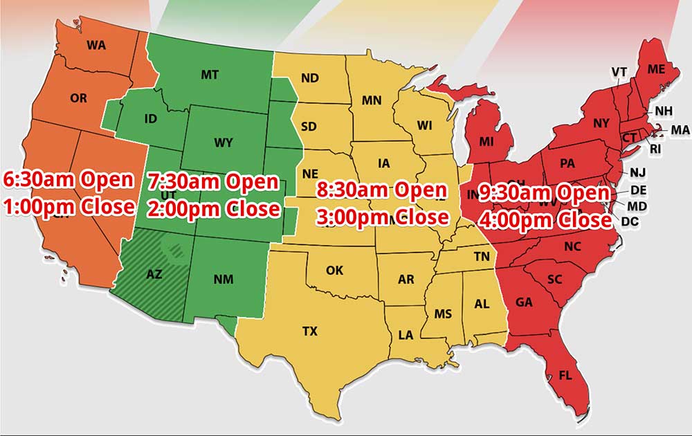 Us Stock Market Time Us Stock Market Time Zone Venzero